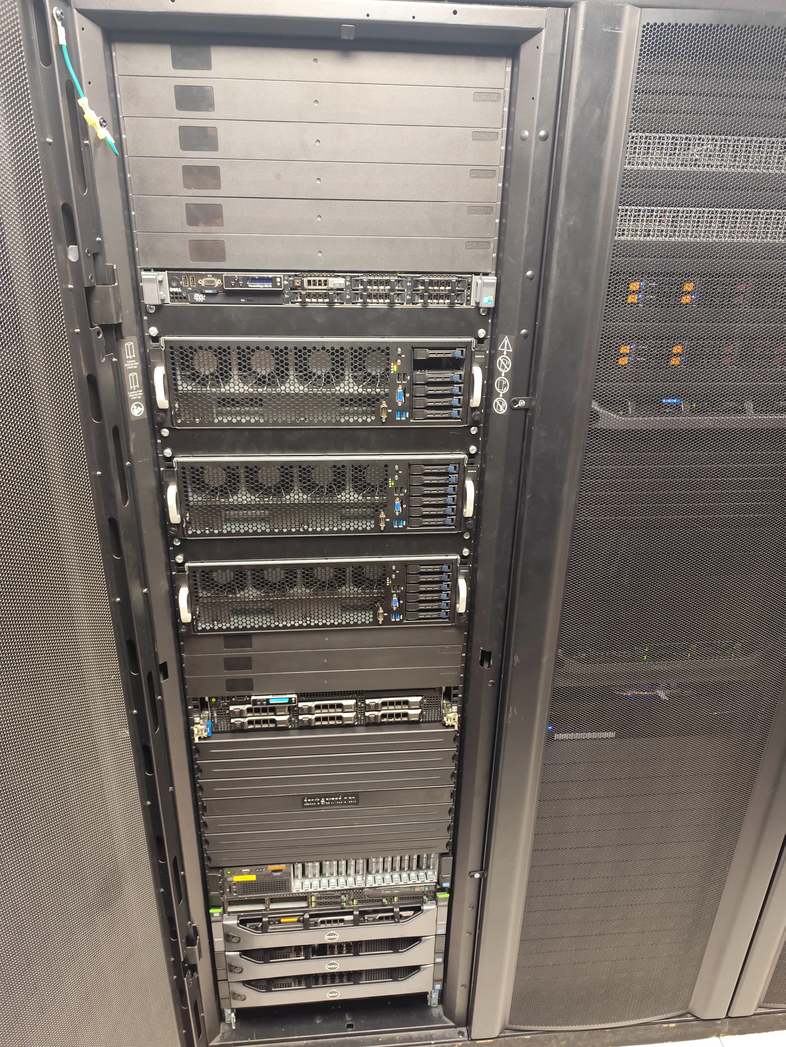 Server infrastructure at InternalHost